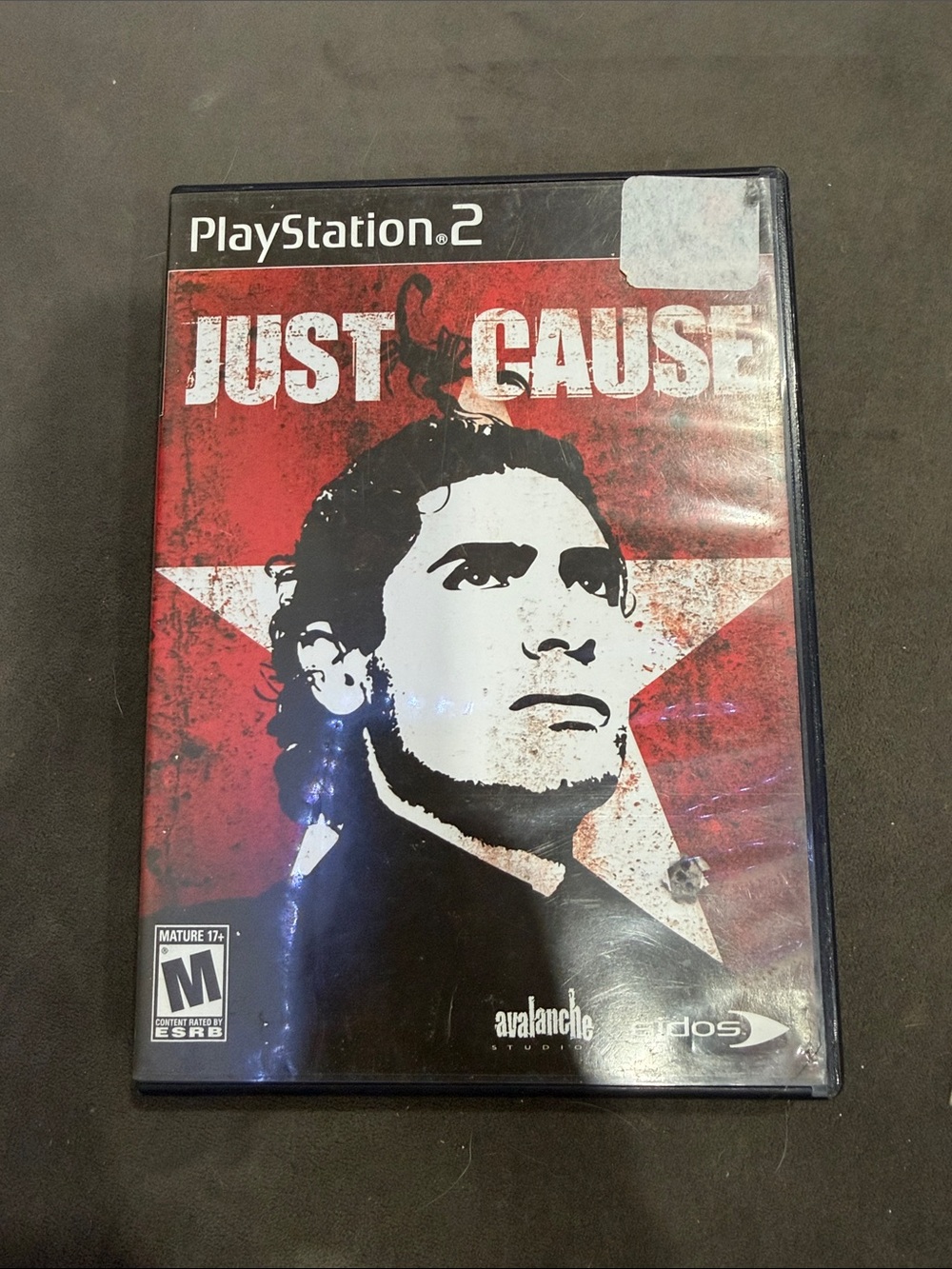 Sony PlayStation 2 Just Cause - Red & Black Cover